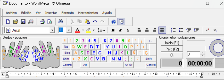 WordMeca - Procesador de textos con mecanografía